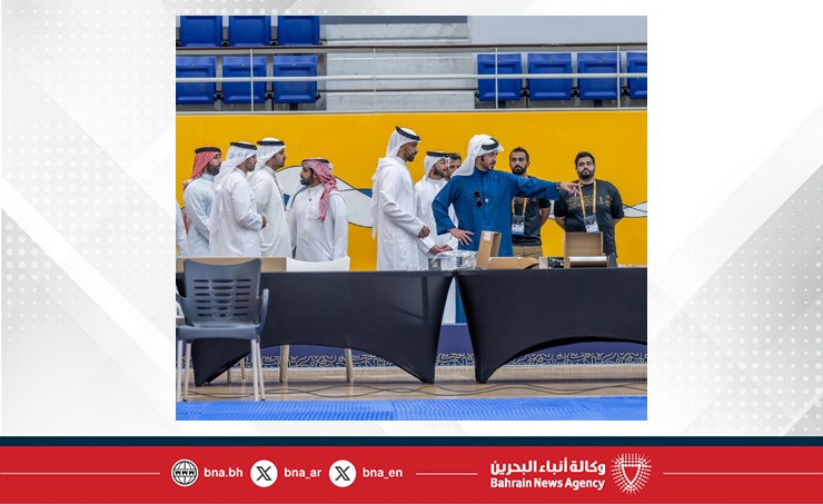 سموه اطلع على مركز العمليات.. خالد بن حمد يتفقد جاهزية مدينة عيسى الرياضية استعدادا لدورة الألعاب الآسيوية للشباب